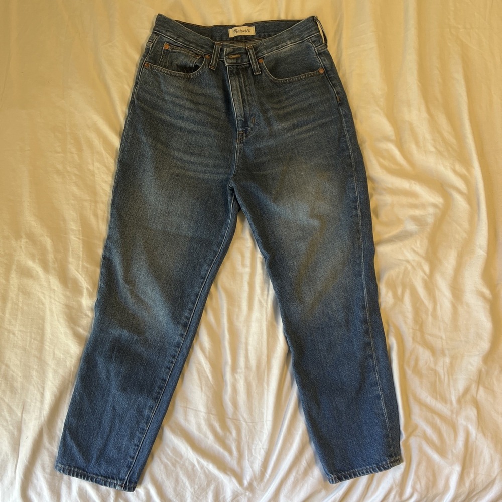 Madewell The Mom Jean High Rise Size 28